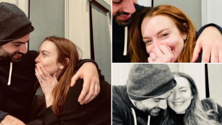 ليندسي لوهان تكشف عن هوية زوجها العربي "lindsay lohan"